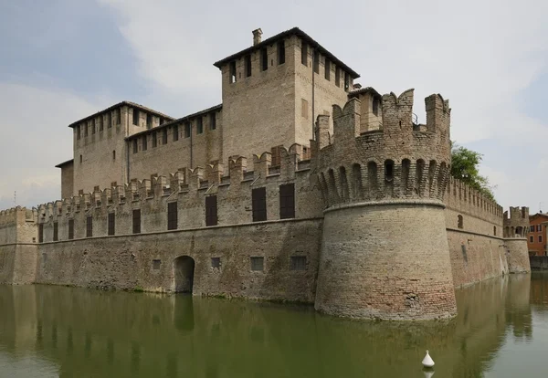 Zamek Rocca san vitale, fontanellato — Zdjęcie stockowe