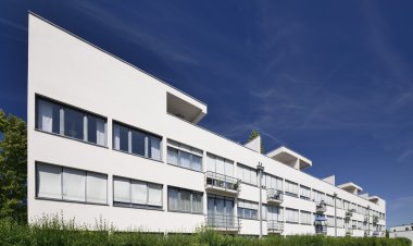 Van de rohe evin Doğu tarafında, weissenhof, stuttgart