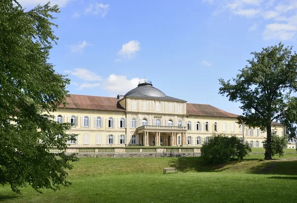 Jardim e castelo do campus, Hoenheim — Fotografia de Stock