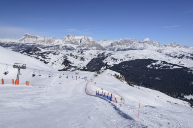 Ski run piz boe altında ', corvara