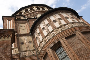 Santa maria delle grazie dekorasyon, milano