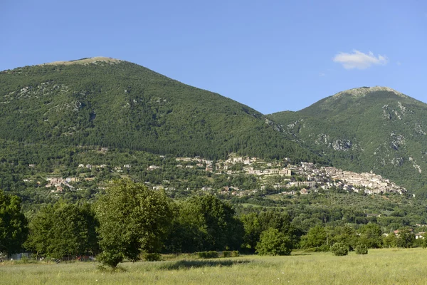 Poggio bustone formában west, rieti valley — Stock Fotó