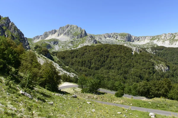 North eastern side of Terminllo and Leonessa road, Rieti — стоковое фото