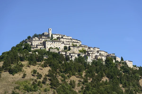 Topo da aldeia Labro, Rieti — Fotografia de Stock