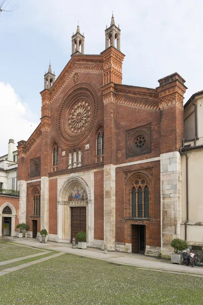 San marco elewacji, milano — Zdjęcie stockowe