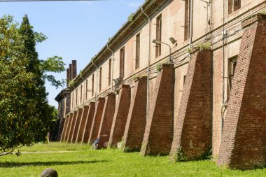 eski askeri Bina içinde cittadella, alessandria, İtalya