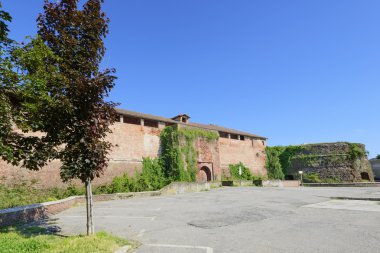 Kale Batı manzaralı, casale monferrato, İtalya