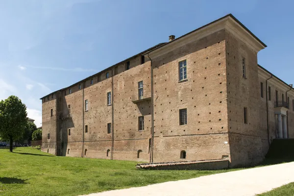 Visconteo Castle, east side, Voghera, Italy — Stock Photo, Image