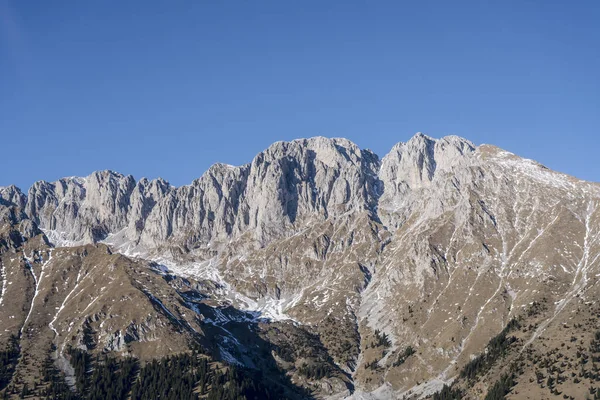 Prise Vue Aérienne Partir Petit Avion Côté Sud Chaîne Presolana — Photo