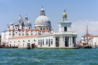 Venedik, punta della dogana. İtalya.