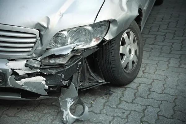 Seguro, accidente de coche — Foto de Stock