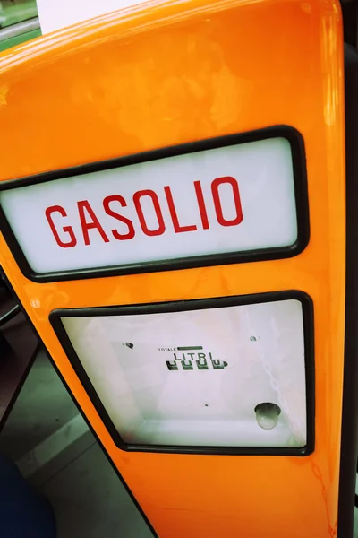 Italian vintage diesel pump — Stock Photo, Image