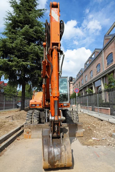 Excavatot bulldozer — Stockfoto