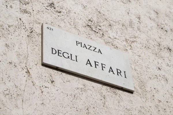 Concetto di finanza, Piazza Affari a Milano . — Foto Stock