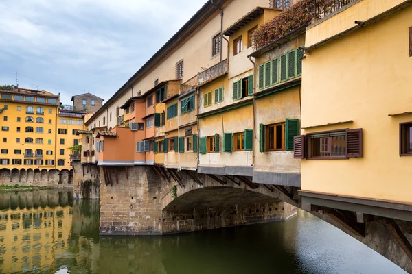 Floransa 'daki Ponte vecchio, İtalya. — Stok fotoğraf