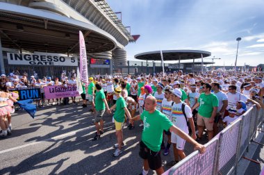 Rengi çalıştırmak 2013 Milano, İtalya