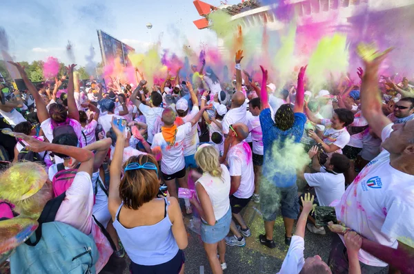 El Color Run 2013 en Milán, Italia — Foto de Stock