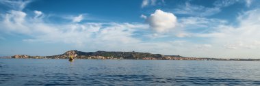 la maddalena adalar Sardunya panoramik manzaralı