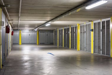 underground parking garage clipart