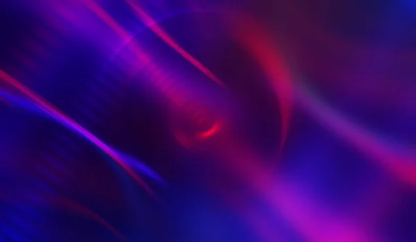 Mörk Abstrakt Futuristisk Bakgrund Med Ultraviolett Neonglöd Laserneonlinjer Vinkar Klubbfest — Stockfoto