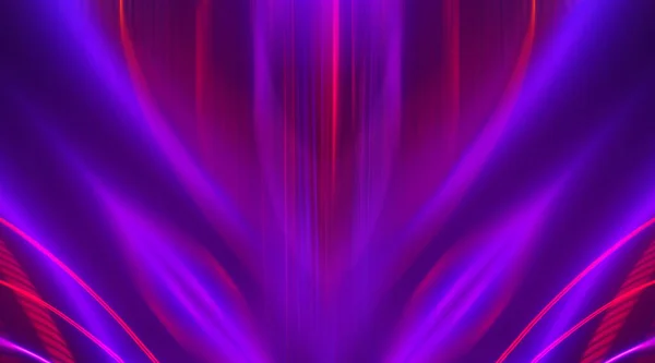 Ultraviyole Neon Işıltılı Karanlık Soyut Fütüristik Arka Plan Lazer Neon — Stok fotoğraf