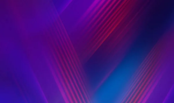 Dark Abstract Futuristic Background Ultraviolet Neon Glow Laser Neon Lines — Stock Photo, Image