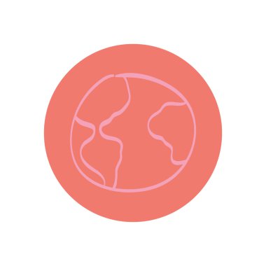 dünya haritası simgesi