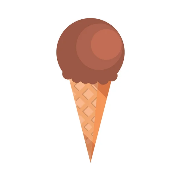 Helado dulce — Vector de stock