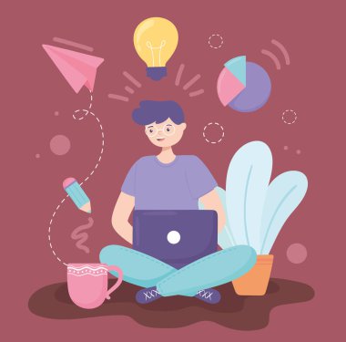 Adam başarısını çalışıyor.