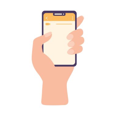 el ile hareket eden telefon