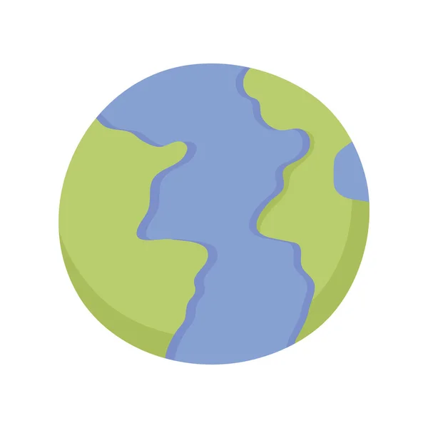Χάρτης πλανήτη Γη — Διανυσματικό Αρχείο