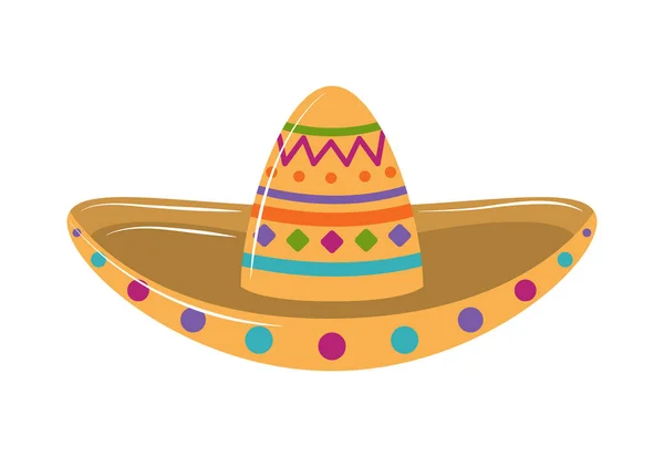 Chapeau mexicain traitional — Image vectorielle