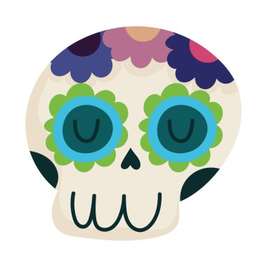 çizgi film şeker kafatası