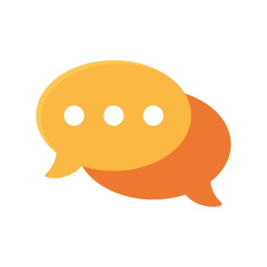 Konuşma baloncukları mesajı