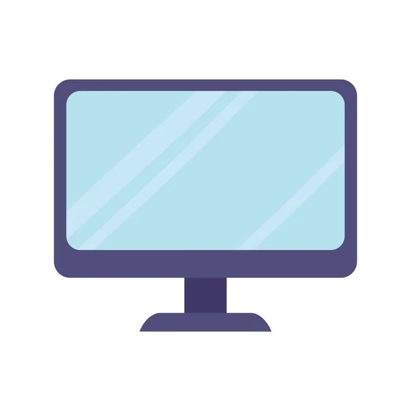 Monitor számítógép eszköz — Stock Vector