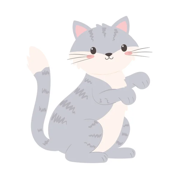 Malý kočičí mazlíček — Stockový vektor