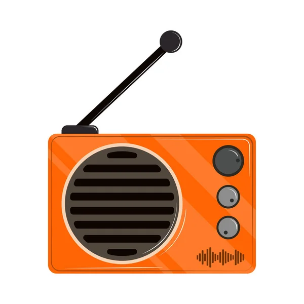Ícone de vetor de rádio —  Vetores de Stock