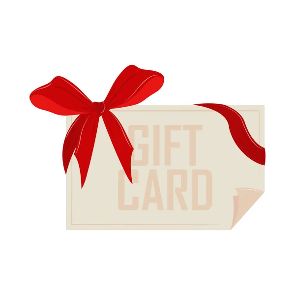 Gift Card aanwezig — Stockvector