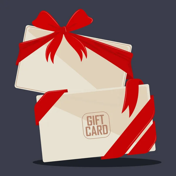 Estilo de tarjeta de regalo — Vector de stock