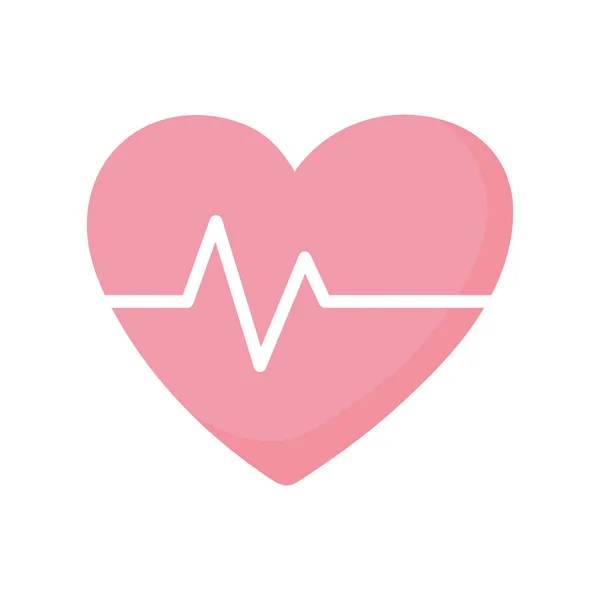 Здоровье сердцебиение — стоковый вектор