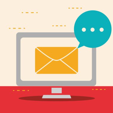 bilgisayar mesajı alıyor