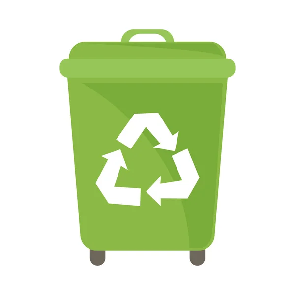 Recycler les déchets de poubelle — Image vectorielle