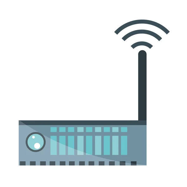 Router internet signal — Stock Vector