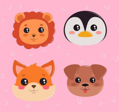 kawaii sevimli hayvanlar
