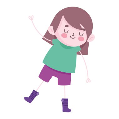 küçük çocuk çizgi film