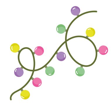 Noel ışıkları dekorasyonu