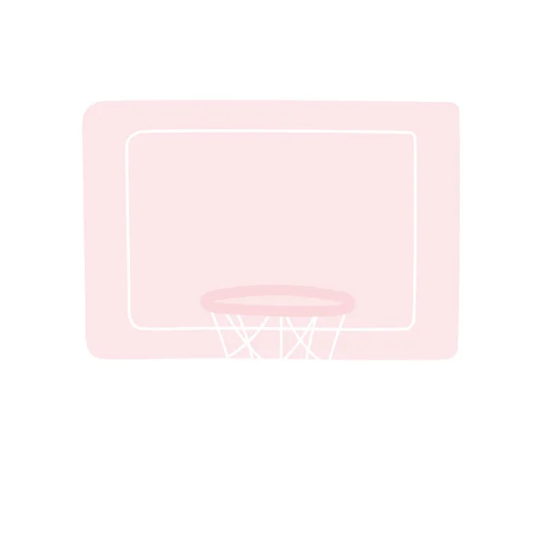 Basketballkorbsport — Stockvektor