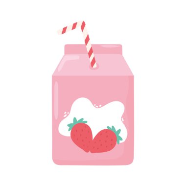 Saman ile meyve suyu kutusu