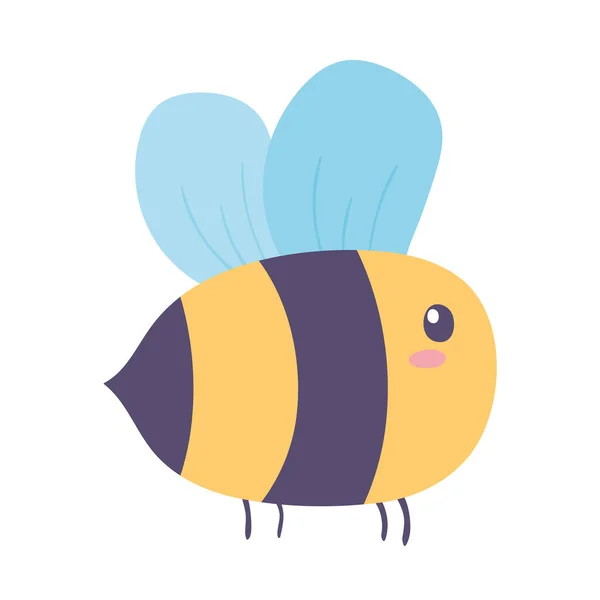 Bee cartoon cute — Stock Vector