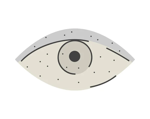 Griego ojo estilo — Vector de stock